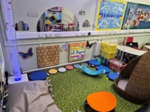 The sensory room
